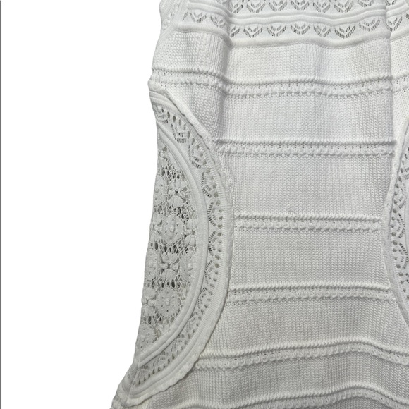 Roberto Cavalli White Crochet Dress - Picture 6 of 7